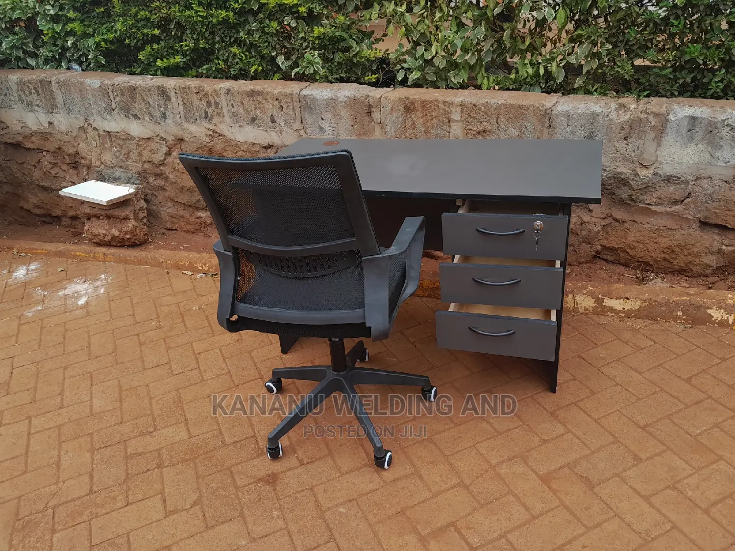 Office Desk and Office Chair