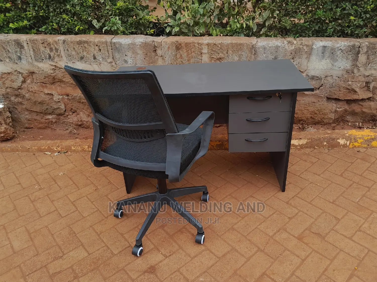 Office Desk and Office Chair