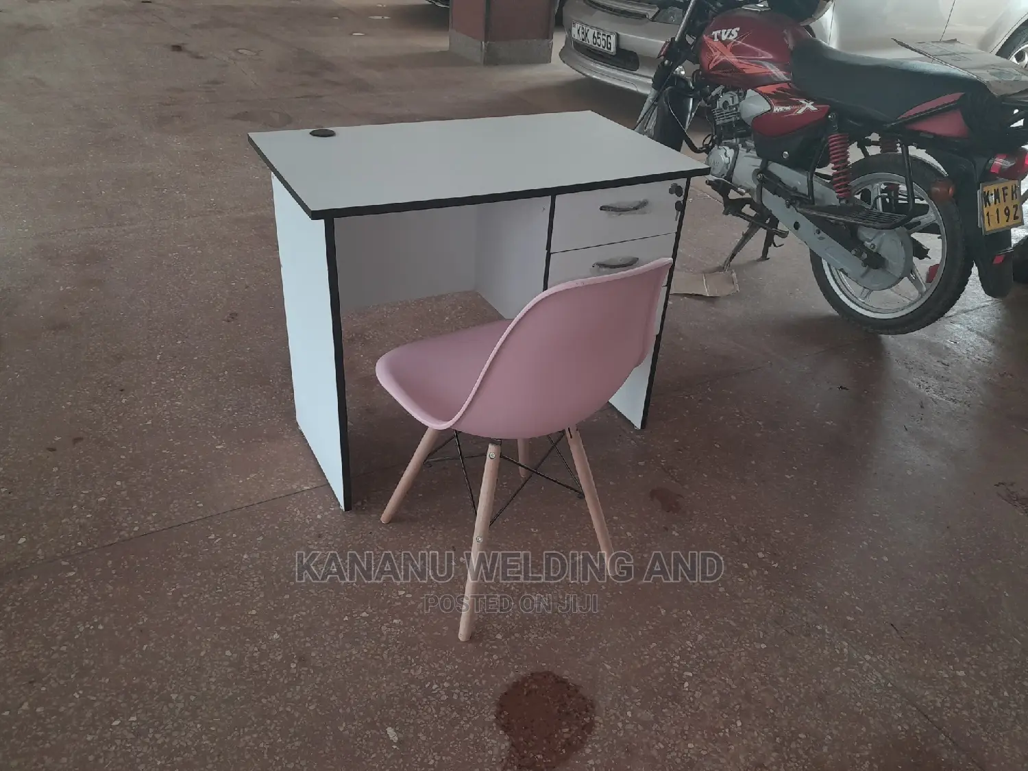Office Desk and Eames Chair
