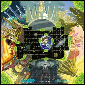 Cluedo - Rick and Morty (Back in Blackout) Edition