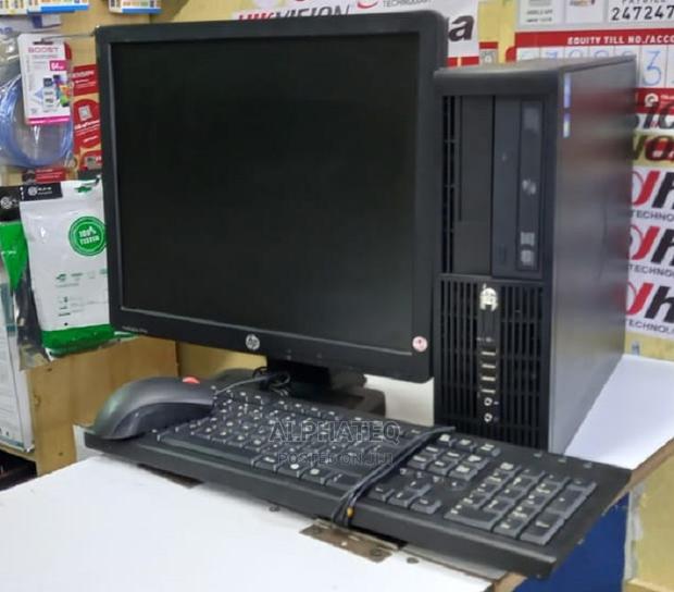 HP CPU Desktop Computer HP Set 4gb Intel Core I5 HDD 500gb - main view