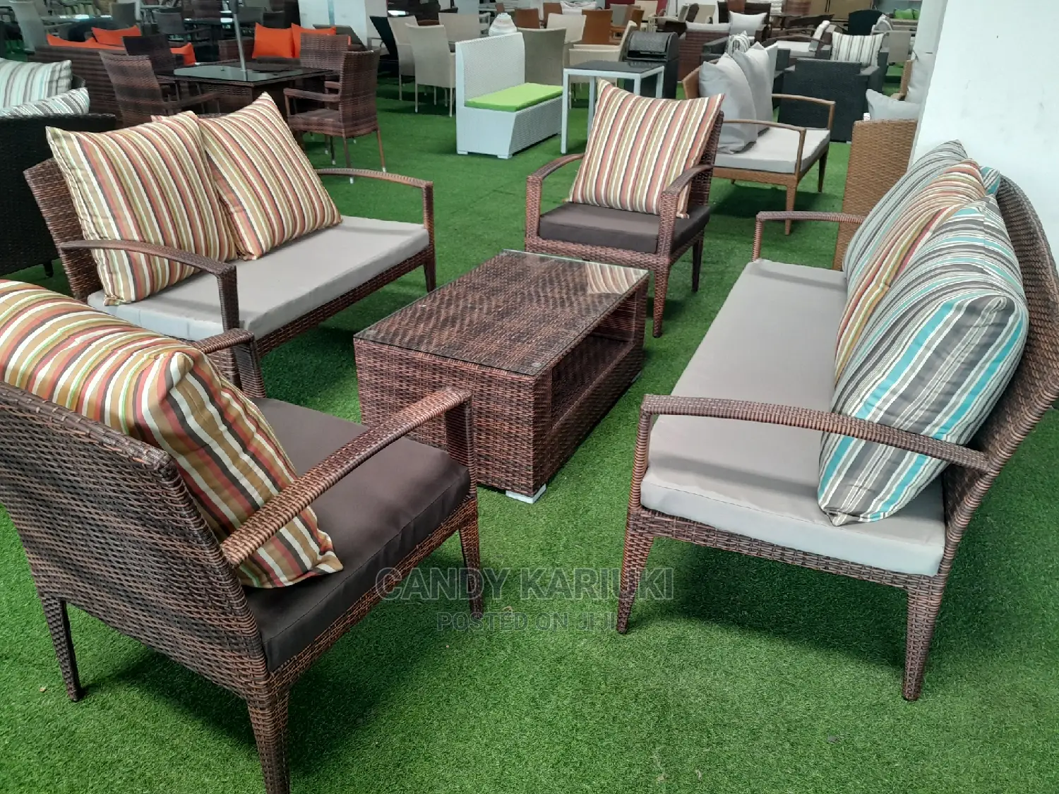 7 Seater Spacious Outdoor Sofa