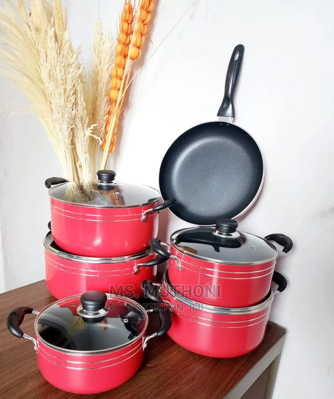 11 PCS Seemann Non Stick Cookware