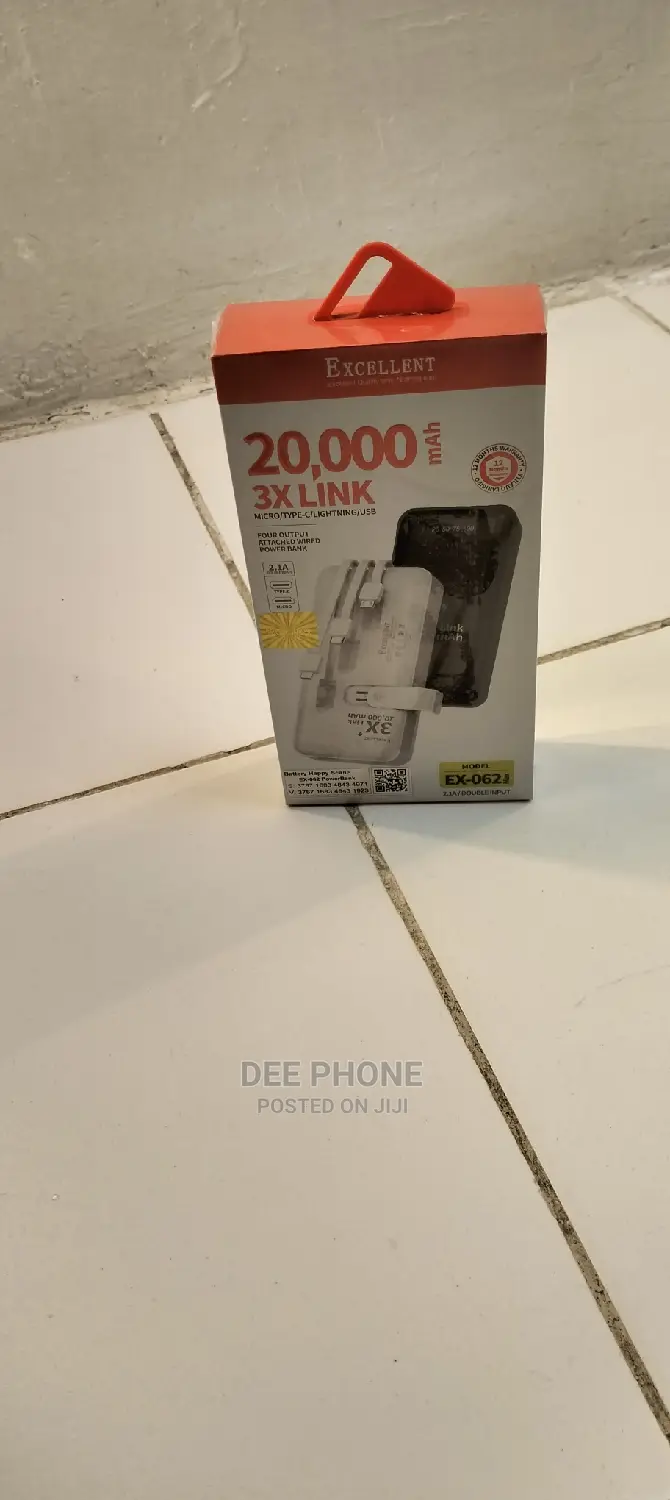 Excellent 20000 Mah Fast Charging Power Bank