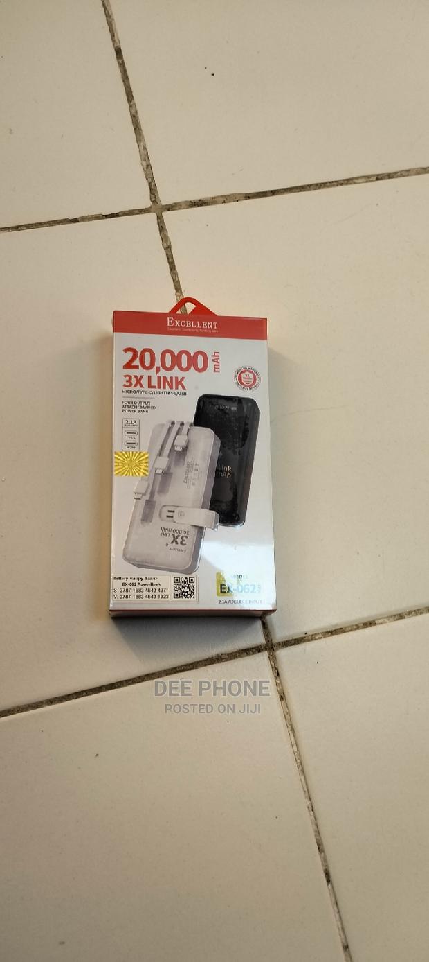 Excellent 20000 Mah Fast Charging Power Bank