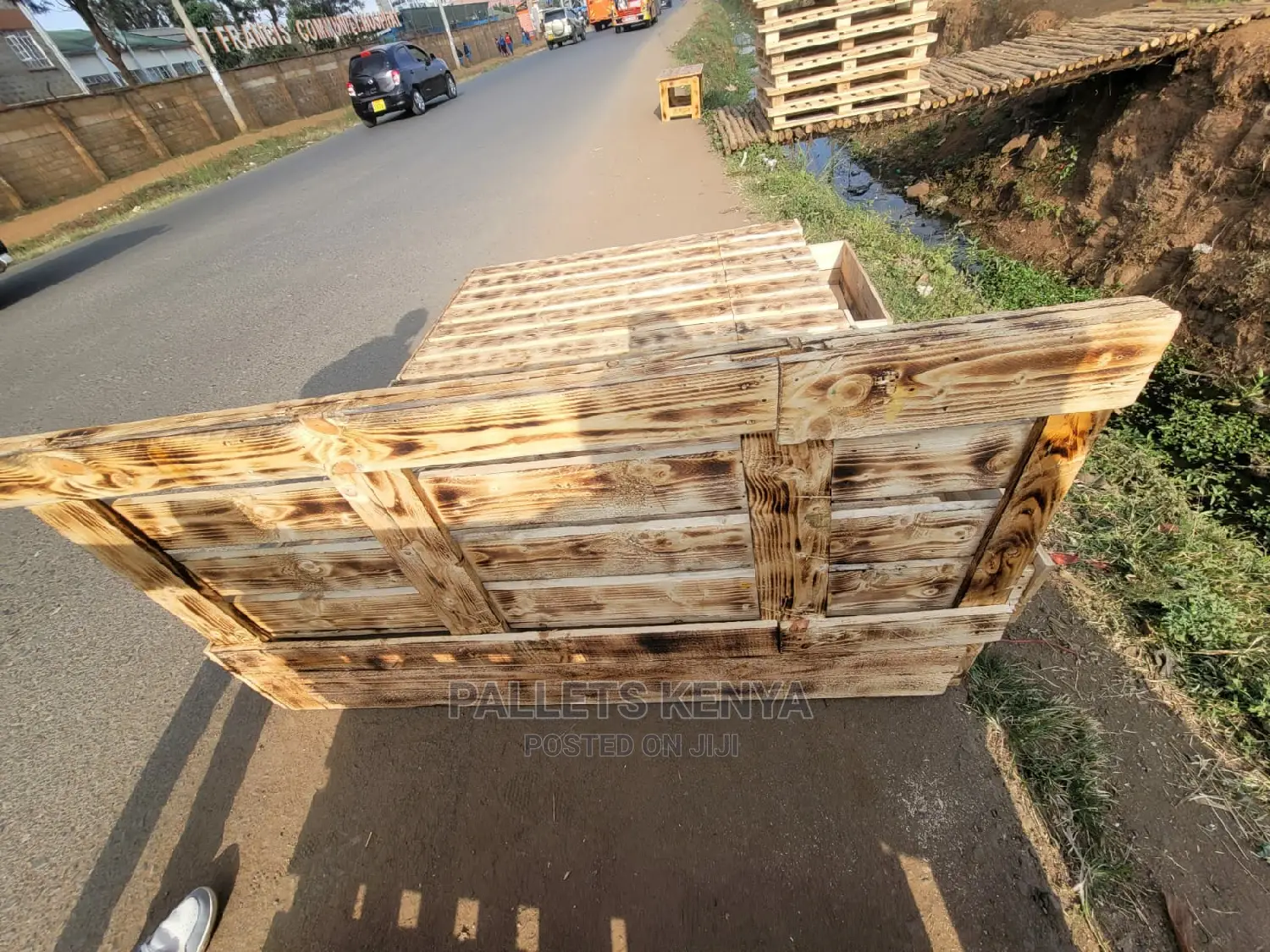 5*6 Pallet Bed- Detachable( McT)