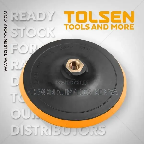Polishing Pads Tolsen Plastic Backing Pad Orbital Sanders