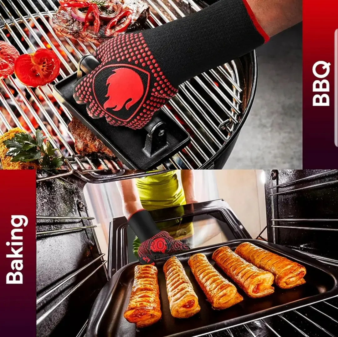 BBQ Oven Heat Resistant Gloves