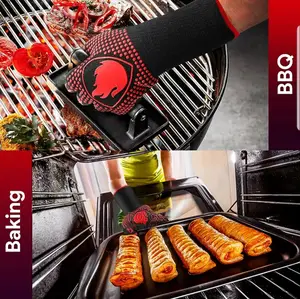 BBQ Oven Heat Resistant Gloves