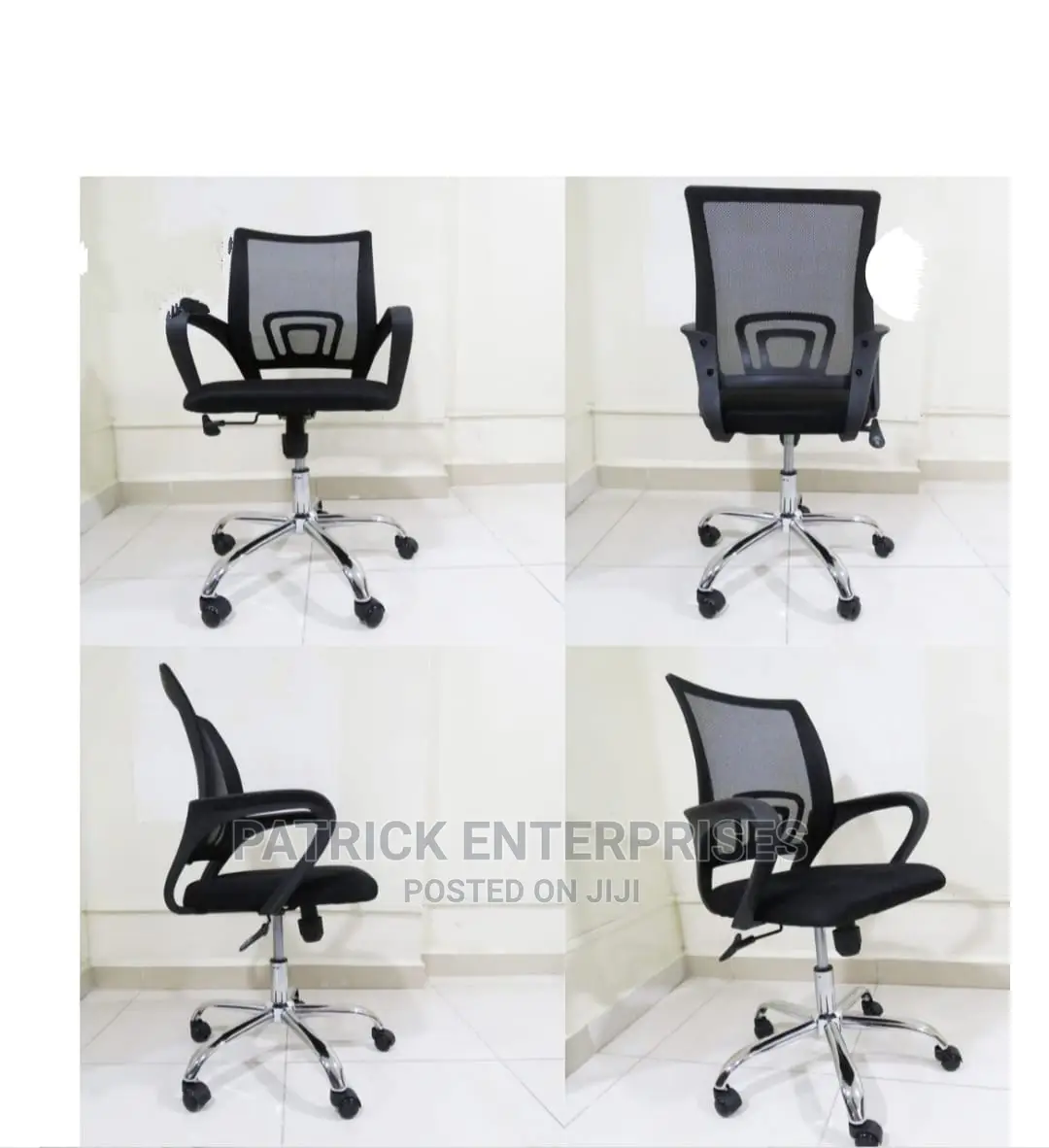 Mid-Back Recliner Fabric Mesh Chair