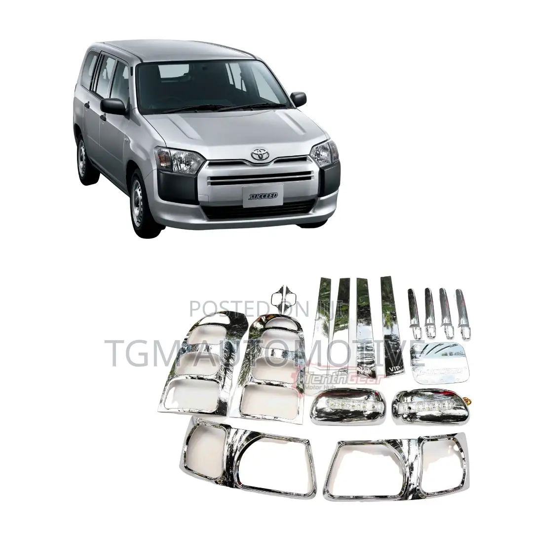 Chrome Kit for Toyota Succeed 2014