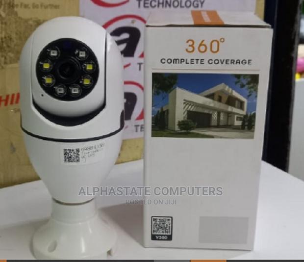 New Model Wireless Nanny Wifi Bulb PTZ Camera - main view