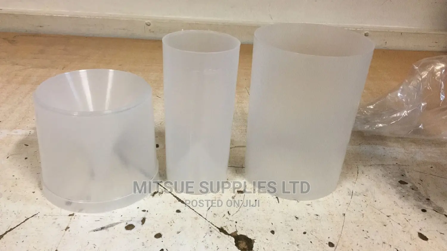 Pair of Rain Gauge Plastic- Upto 50mm Callibration