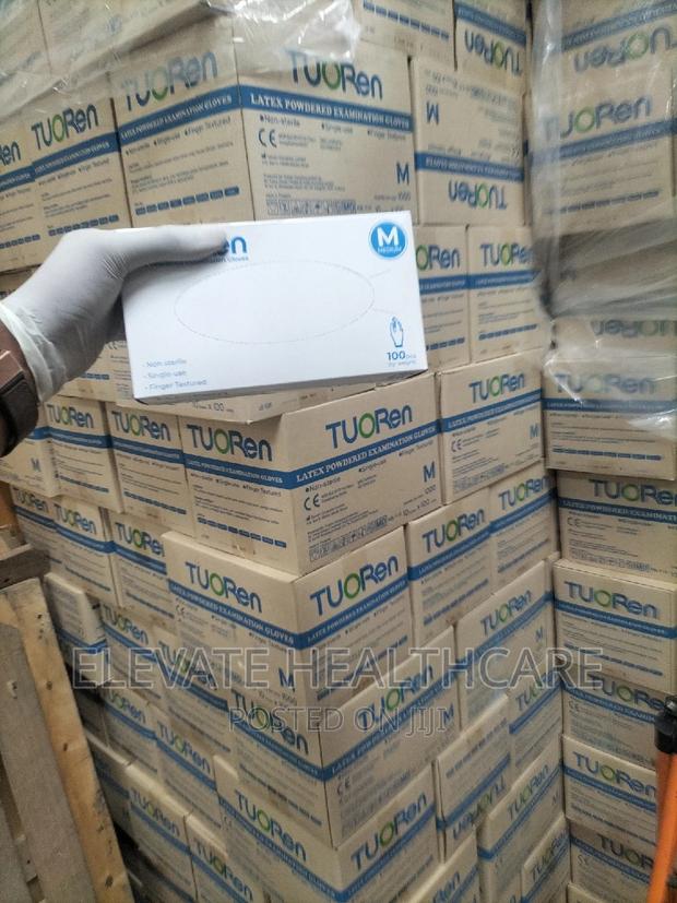 Medical Latex Powdered Gloves - thumbnail 2