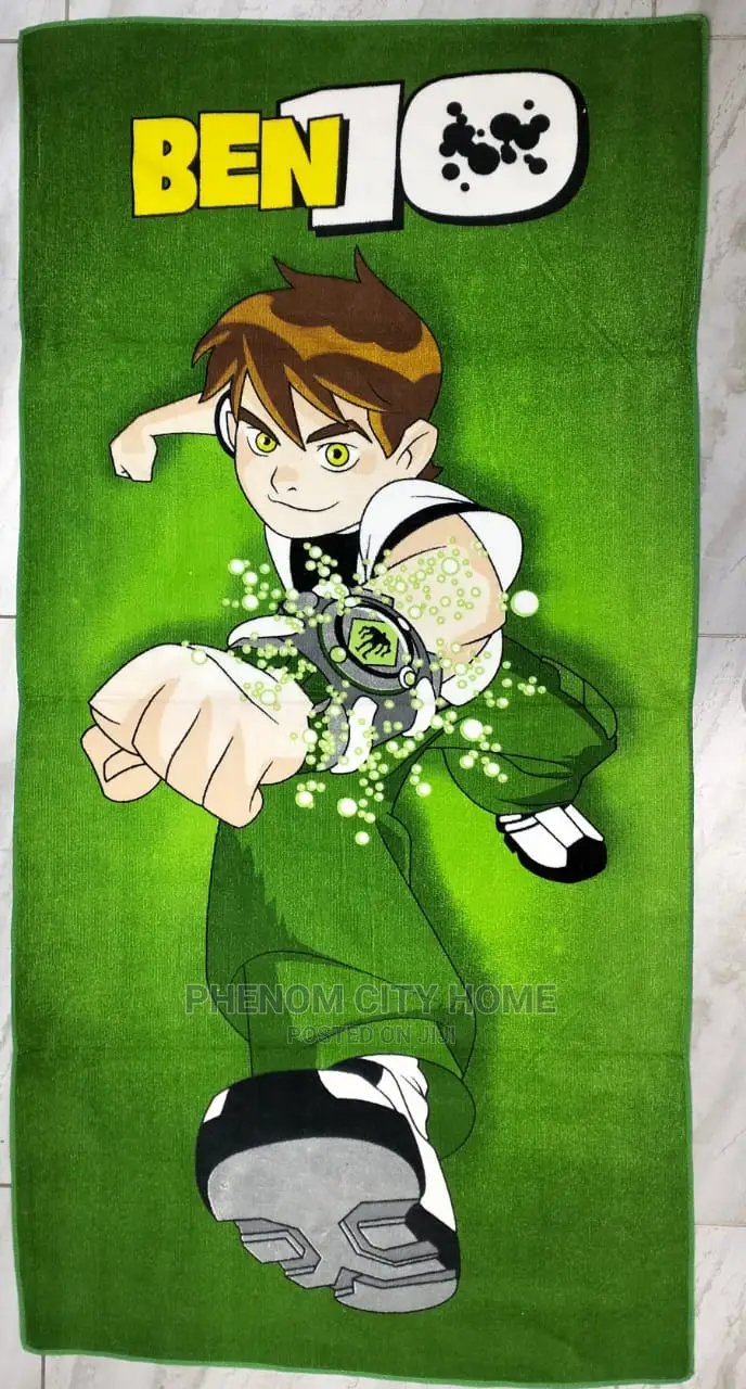 Cartoon Themed Cotton Towel