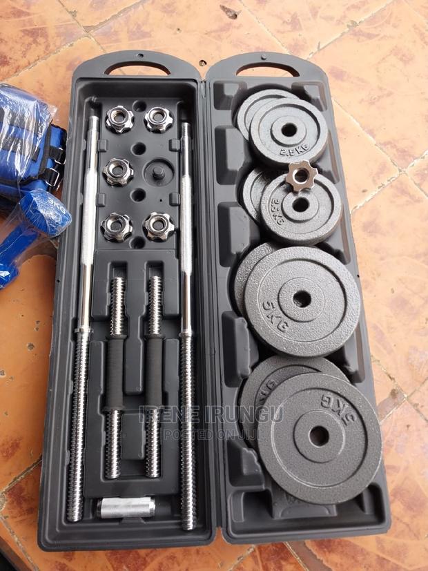 50kg Set Dumbell With a Carrier Case - main view