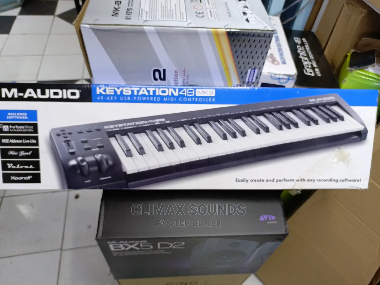 M Audio Keystation 49keys Midi Controller