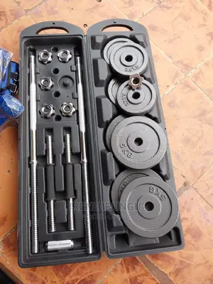 50kg Dumbell Set, Carrier Dumbell