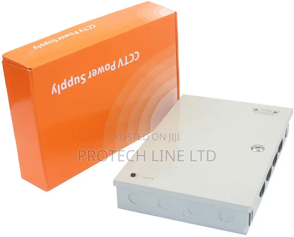 CCTV Power Supply 20amps 18ch Fused