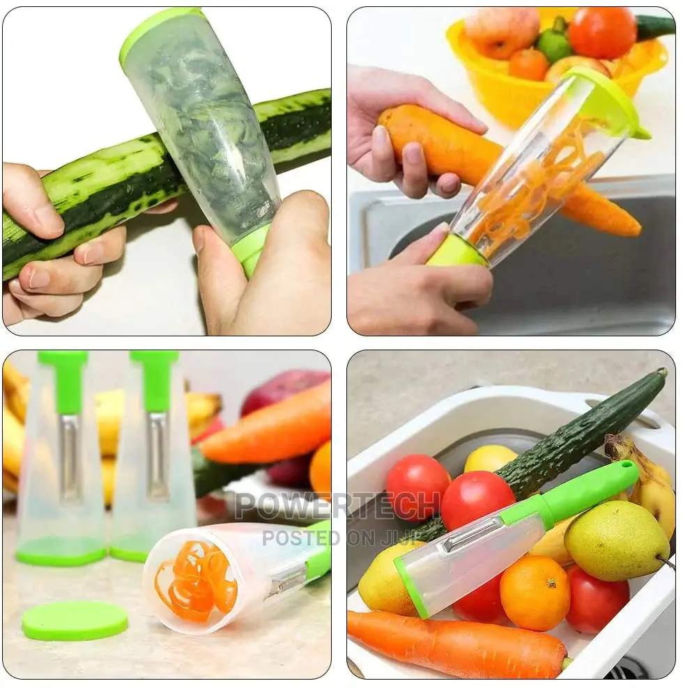 Multifunctional Storage Vegetable Peeler With Container