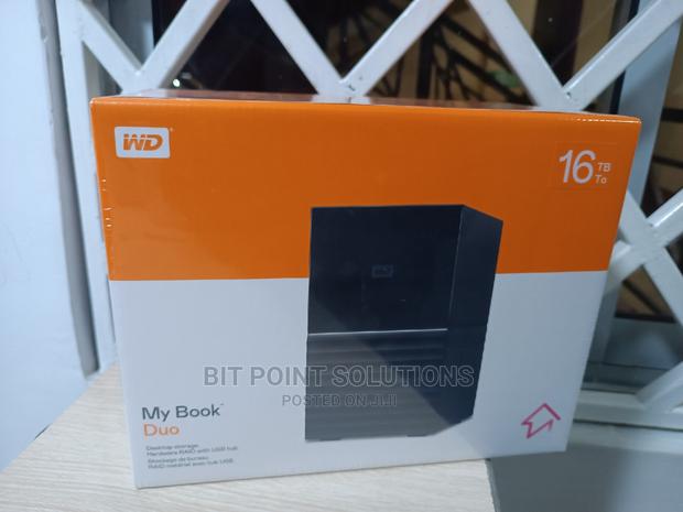 WD 16tb Harddrive !! WD 16tb ! WD 16tb My Book Duo ! WD 16tb