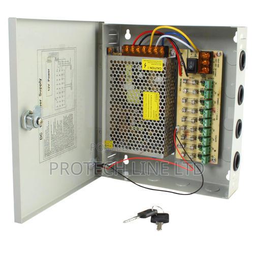 CCTV Centralized Power Supply Box Fused 10amps 9 Channel