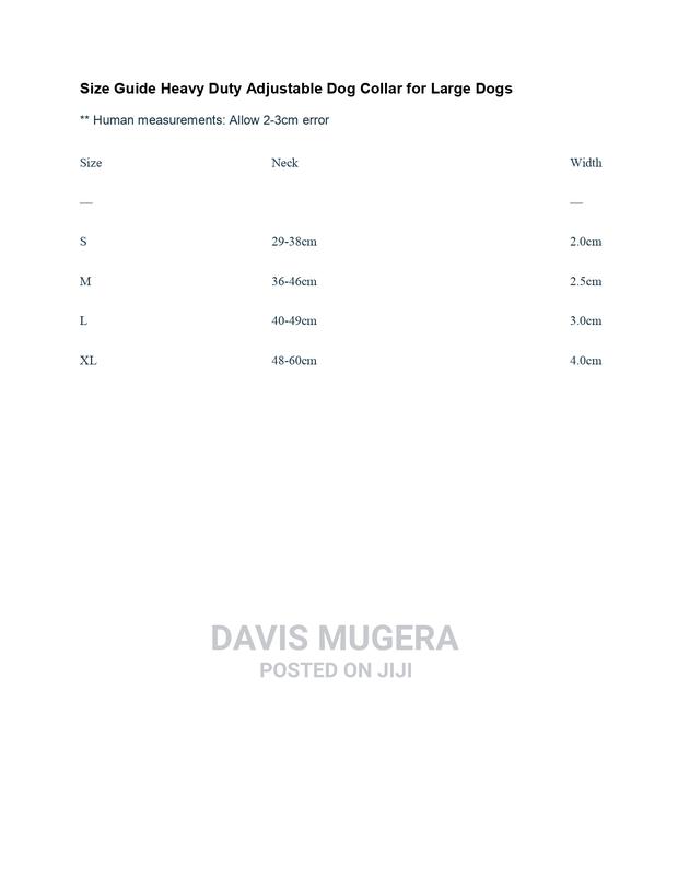 Heavy Duty Adjustable Dog Collar, With Foam Padding - Small - thumbnail 5