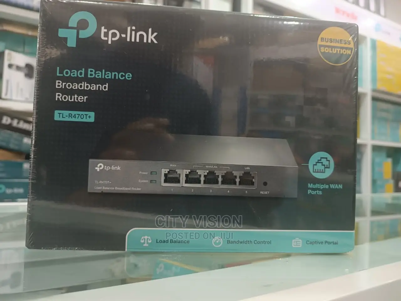 TP LINK Load Balance Router TL-R470T+ Available