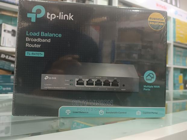 TP LINK Load Balance Router TL-R470T+ Available - main view