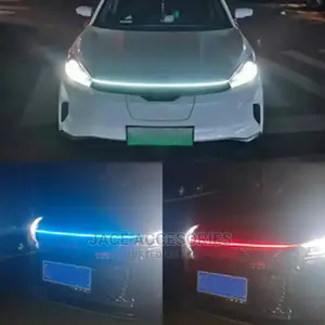 Car Hood Lights With Scan Effect