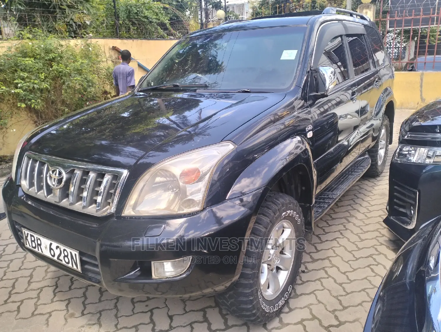 Toyota Land Cruiser Prado 3.0 D-4D 5dr 2005 Black