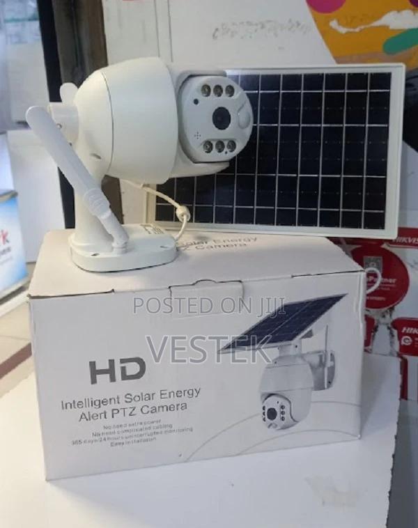 4G Solar-Powered Outdoor PTZ Camera Simcardd Solar PTZ