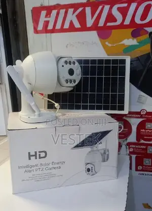 ##4G UHD Solar Panel Outdoor PTZ DOME IP Camera Monitoring