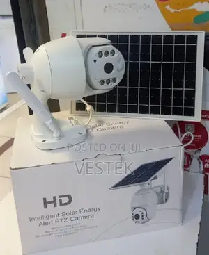 360 Degrees SOLAR PTZ CCTV Smart Camera With 4G SIM Card 