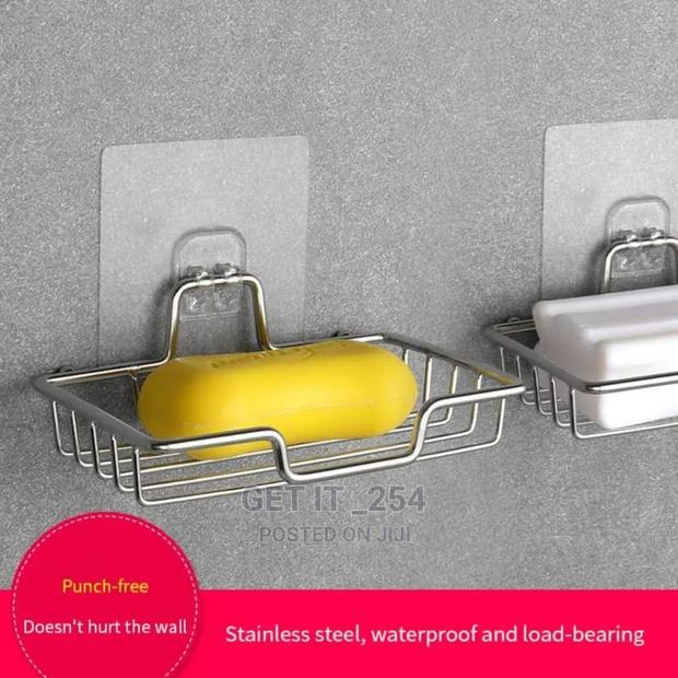 Stainless Steel Soap Dish One - main view