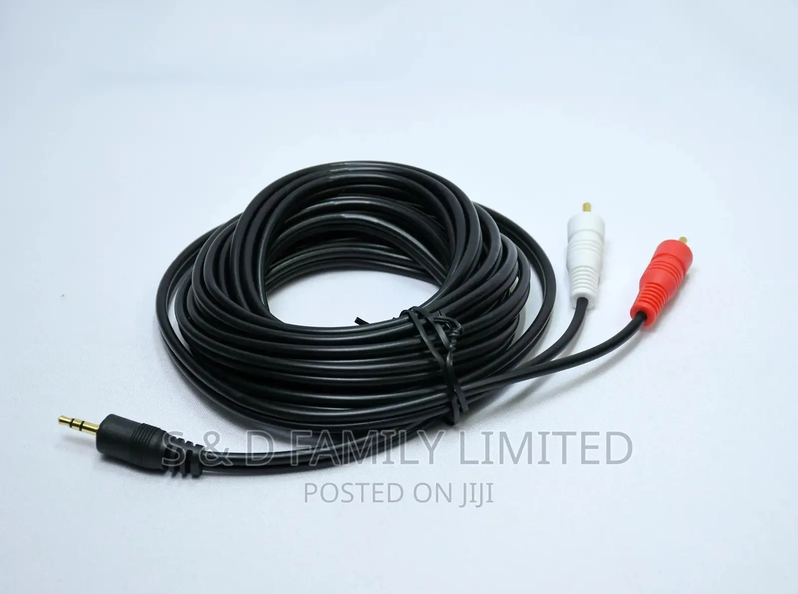 3.5mm Jack Aux to 2 RCA Audio Cable