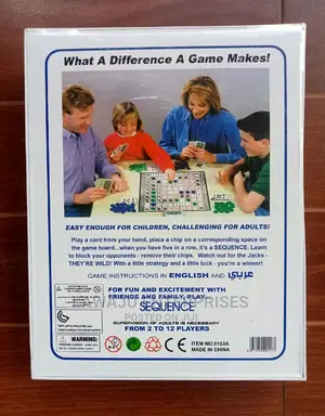 Sequence Game - Strategy Game (Age 7 to Adults)
