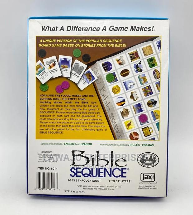 Bible Sequence Fun Board Game of Biblical Stories Age 6+ - thumbnail 3