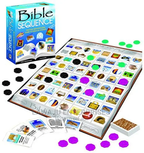 Bible Sequence Board Game for Kids