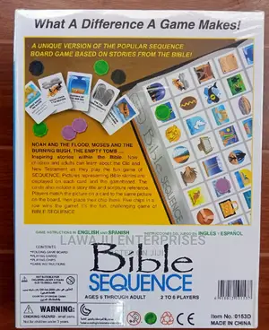 Bible Sequence Game for Children Age 6 Above