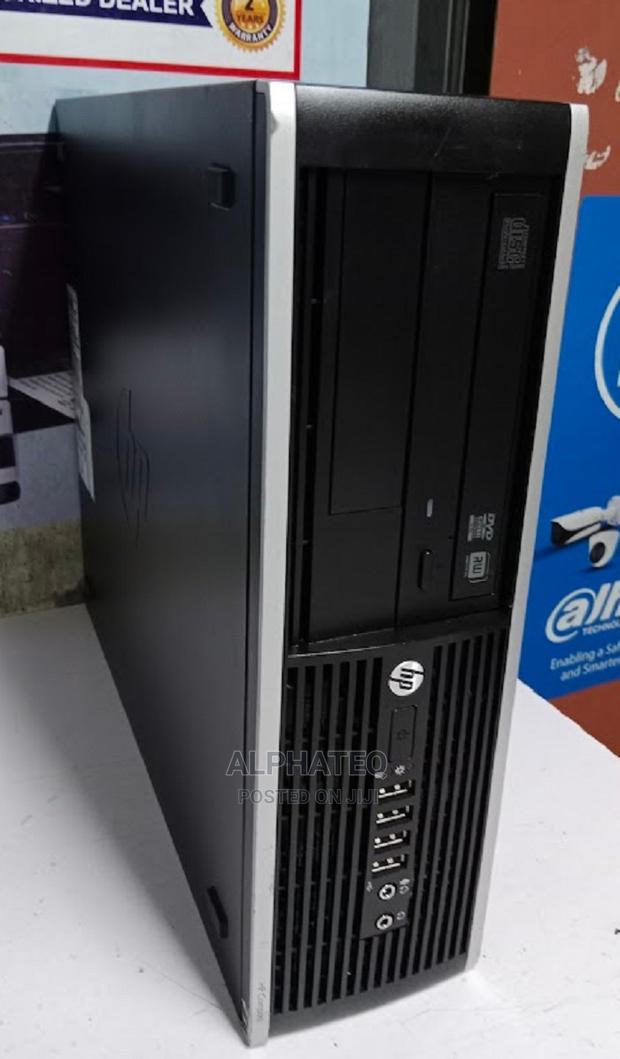 Desktop Computer HP 4GB Intel Core I5 500GB Refurbished CPU - main view