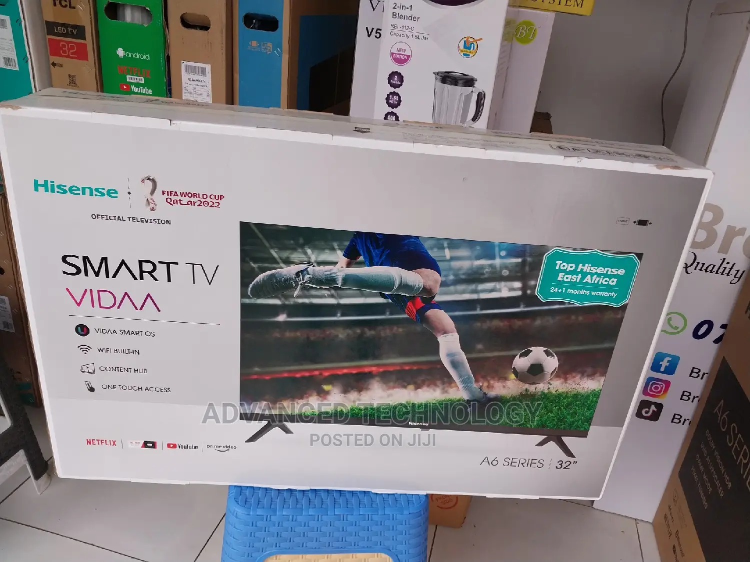 32" Hisense A6 Series Smart Tv