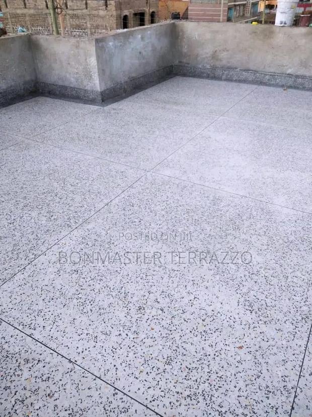 Long Divided Smart Terrazo Floor