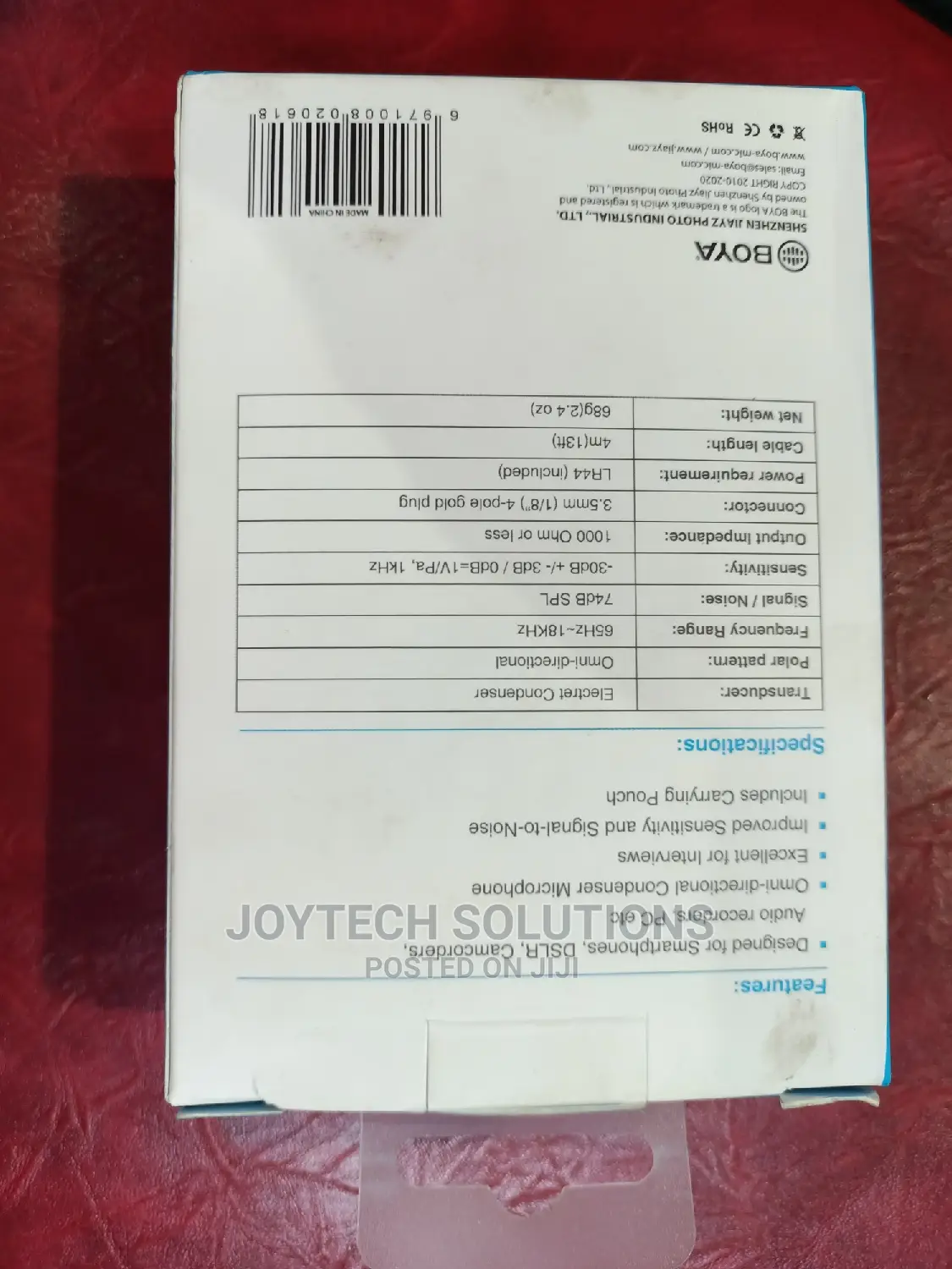 BOYA BY - M1dm Dual Omni-Directional Lavalier Mic