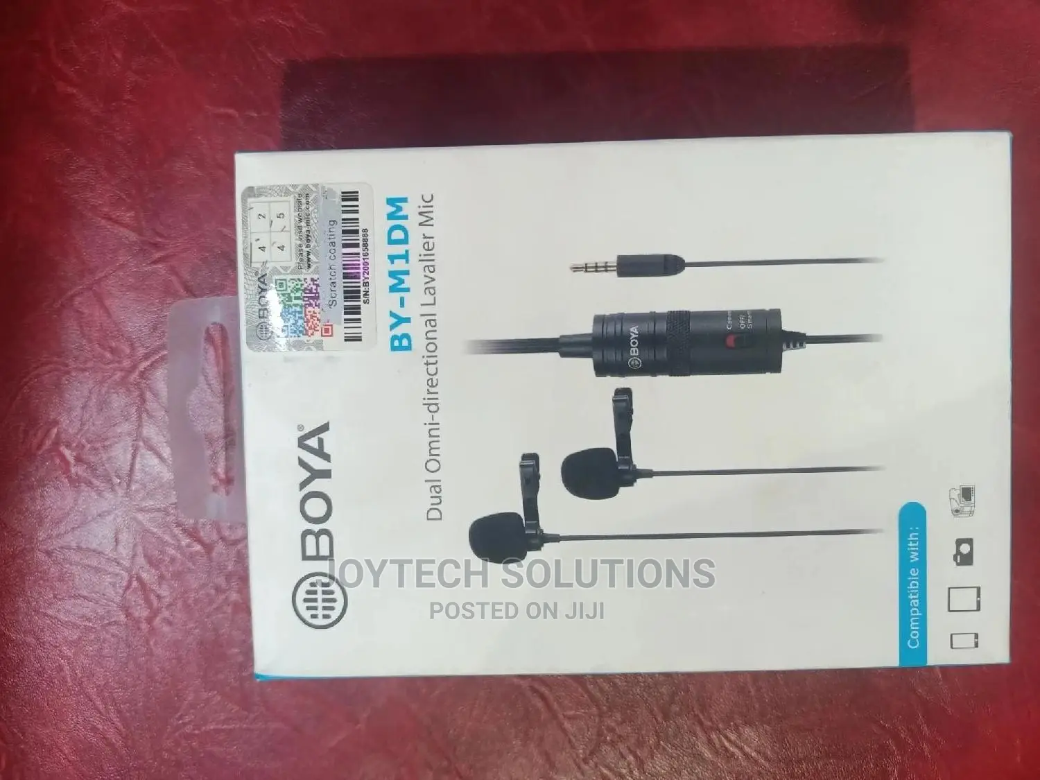 BOYA BY - M1dm Dual Omni-Directional Lavalier Mic