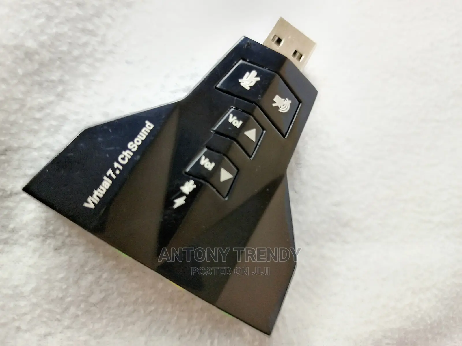 7.1 USB to 3D External Dual Sound Card Channel