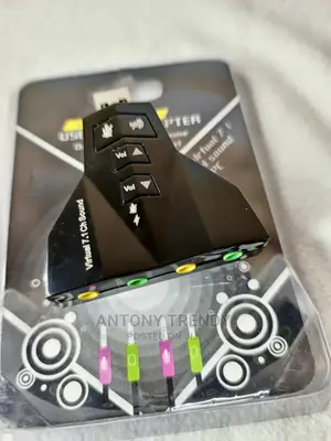 USB to 3D External Dual Sound Card Channel