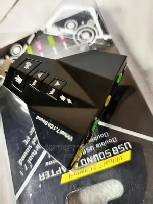 USB to 3D External Dual Sound Card Channel