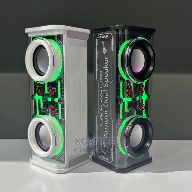 10W Transparent RGB Bluetooth Speaker - thumbnail 3