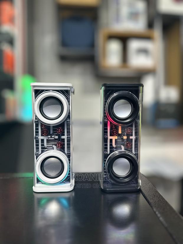 10W Transparent RGB Bluetooth Speaker - main view